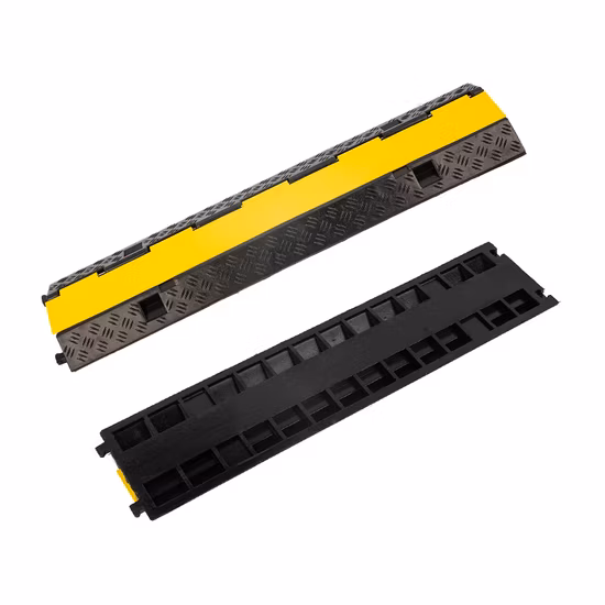 뜨거운 판매 3 채널 교통 도로 속도 범프 고무 케이블